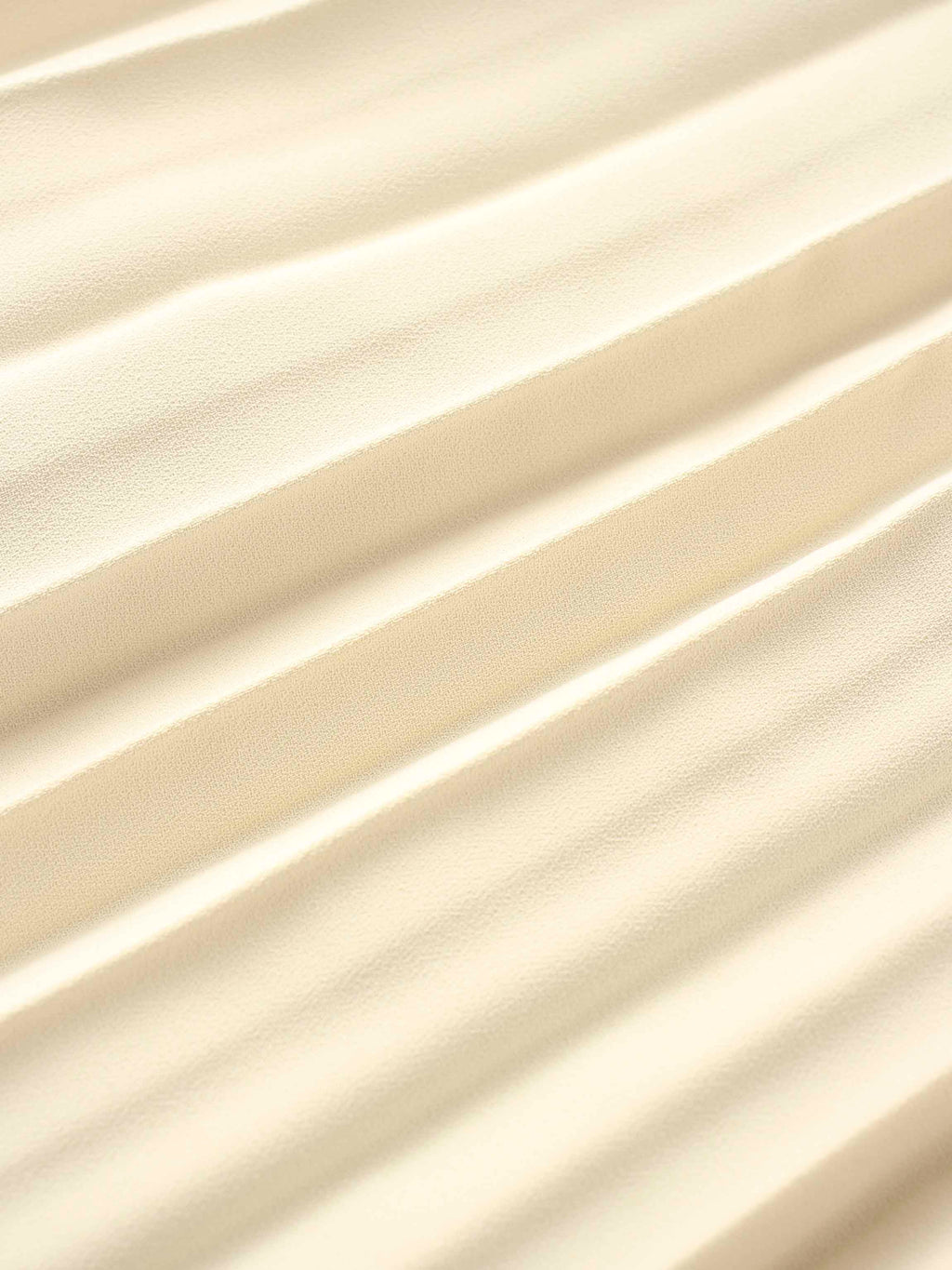 Crepe Pleated Maxi Skirt-Bone