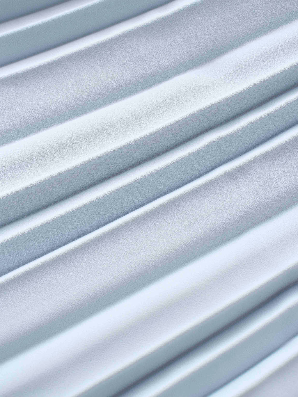 Crepe Pleated Maxi Skirt-Light Blue