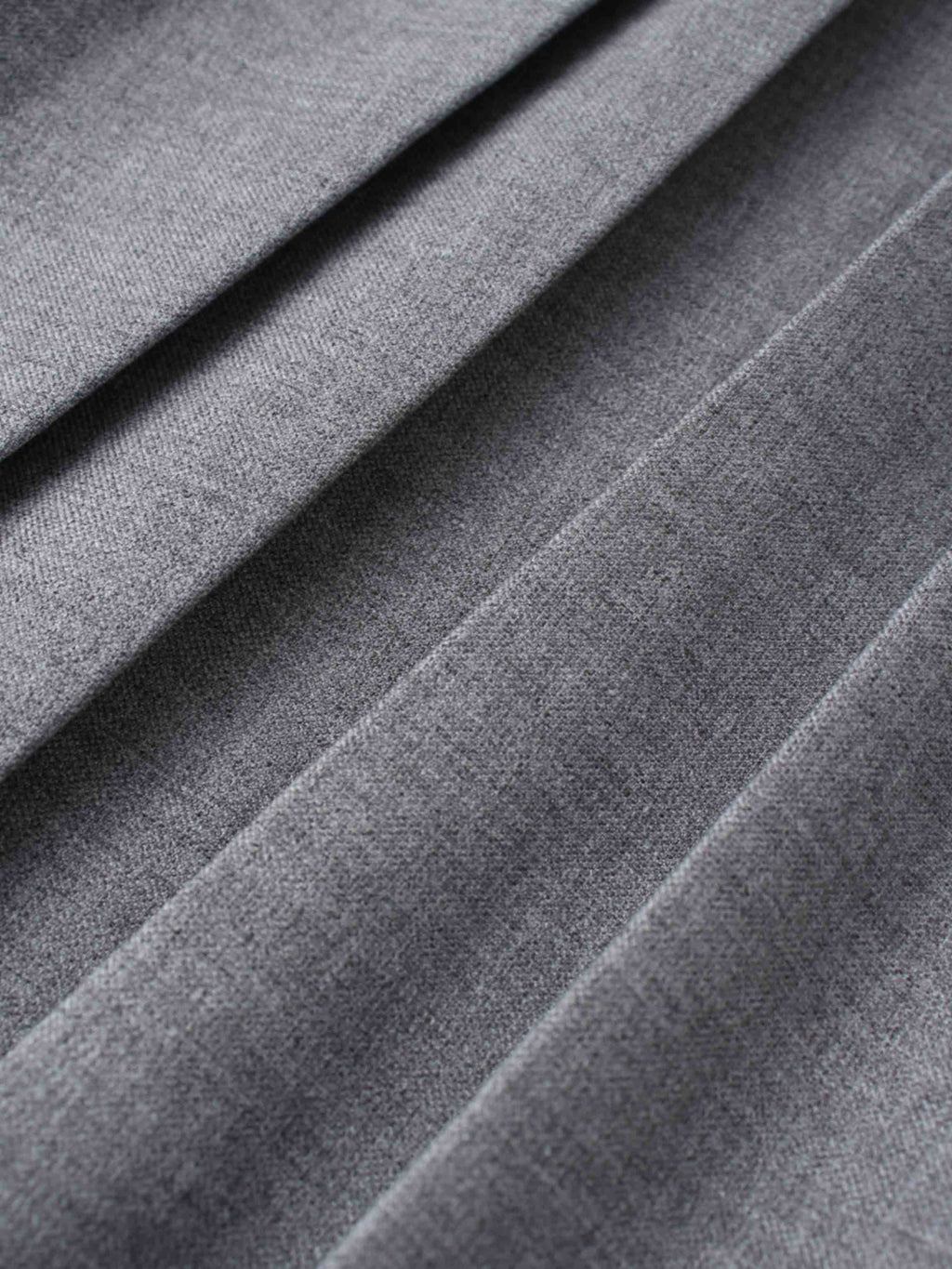 Marni Pleated Skirt 37"-Heathered Grey