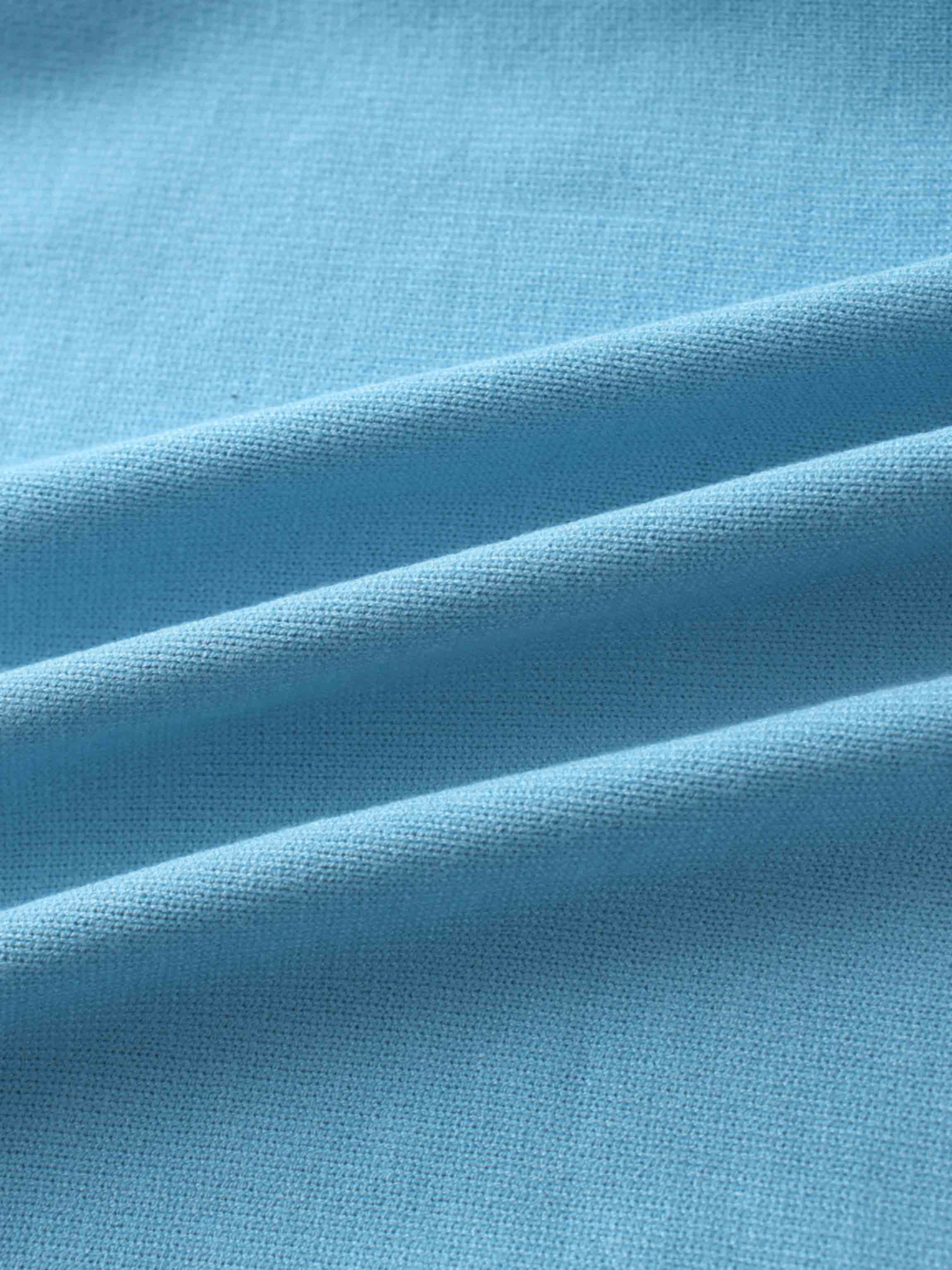 Stone Embellished Crew Cardigan-Sky Blue