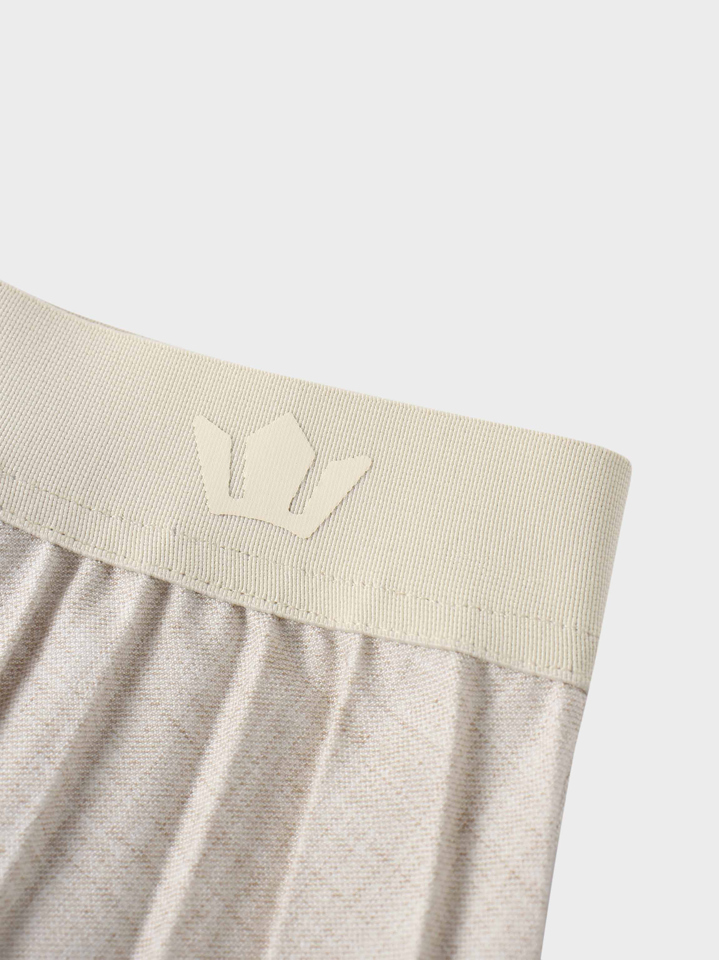 Marni Pleated Skirt 37"-Oatmeal