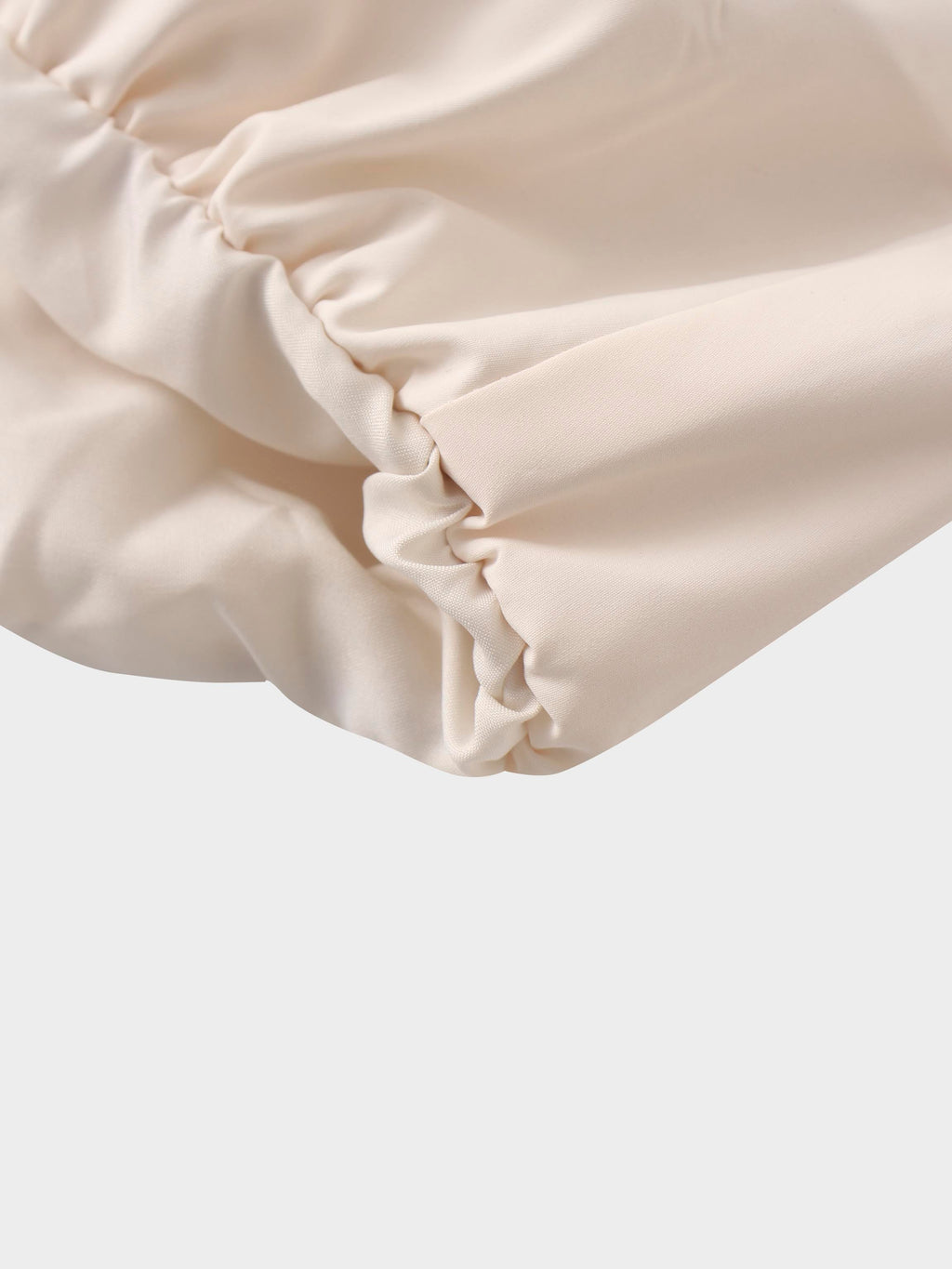 Taffeta Bubble Skirt-Ivory