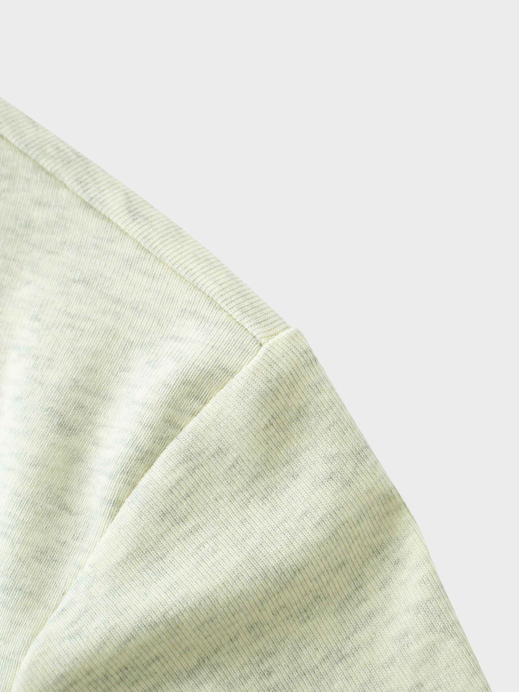 CLASSIC TEE LONG SLEEVE-YELLOW HEATHERED