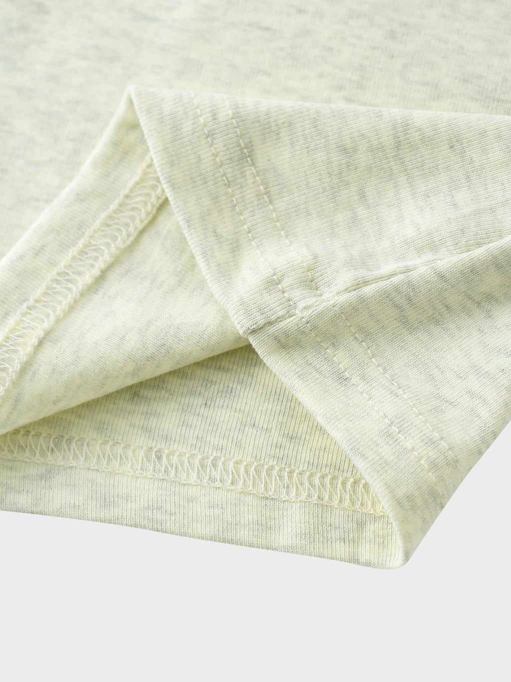 CLASSIC TEE LONG SLEEVE-YELLOW HEATHERED