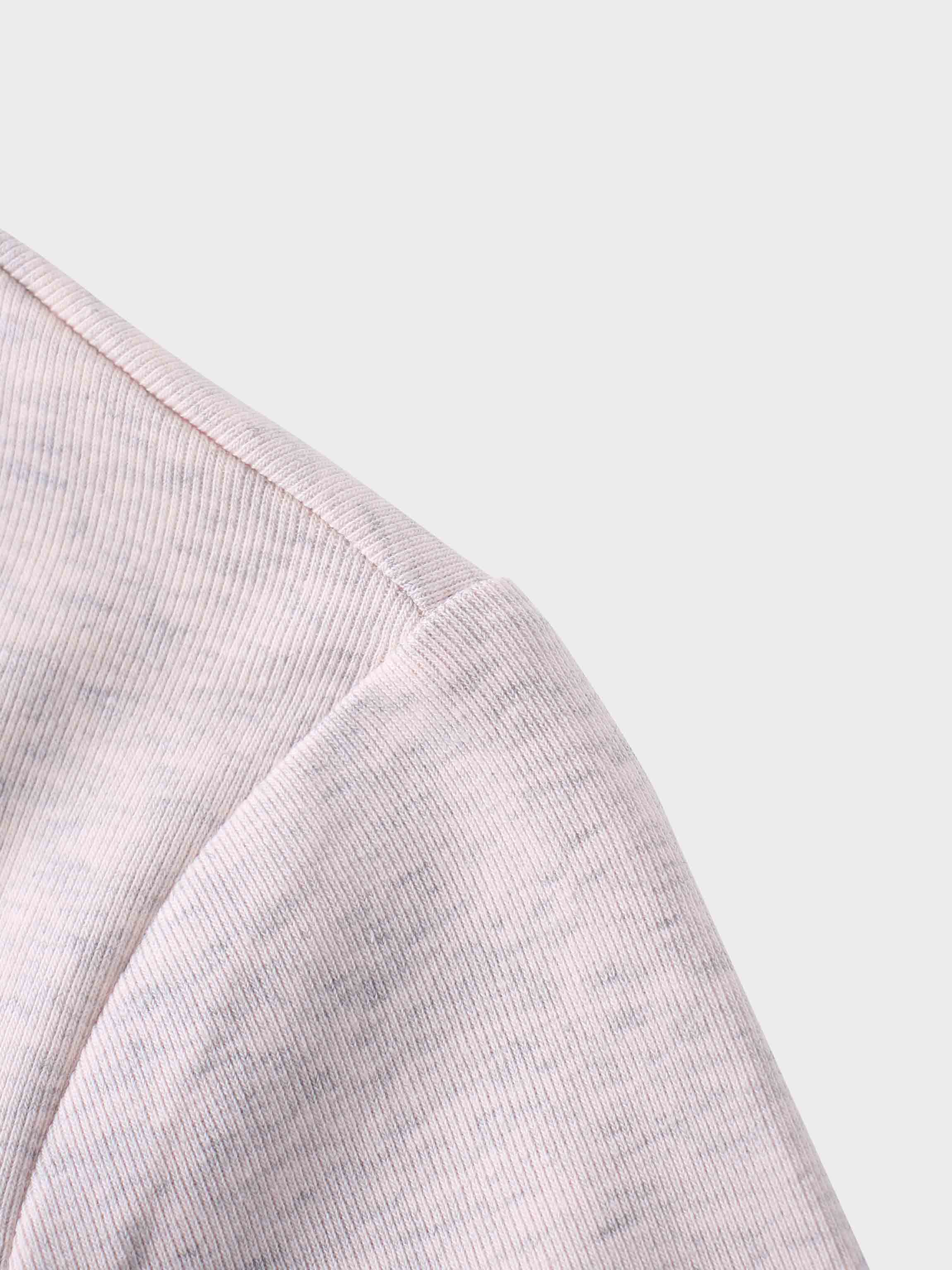 CLASSIC TEE LONG SLEEVE-PINK HEATHERED