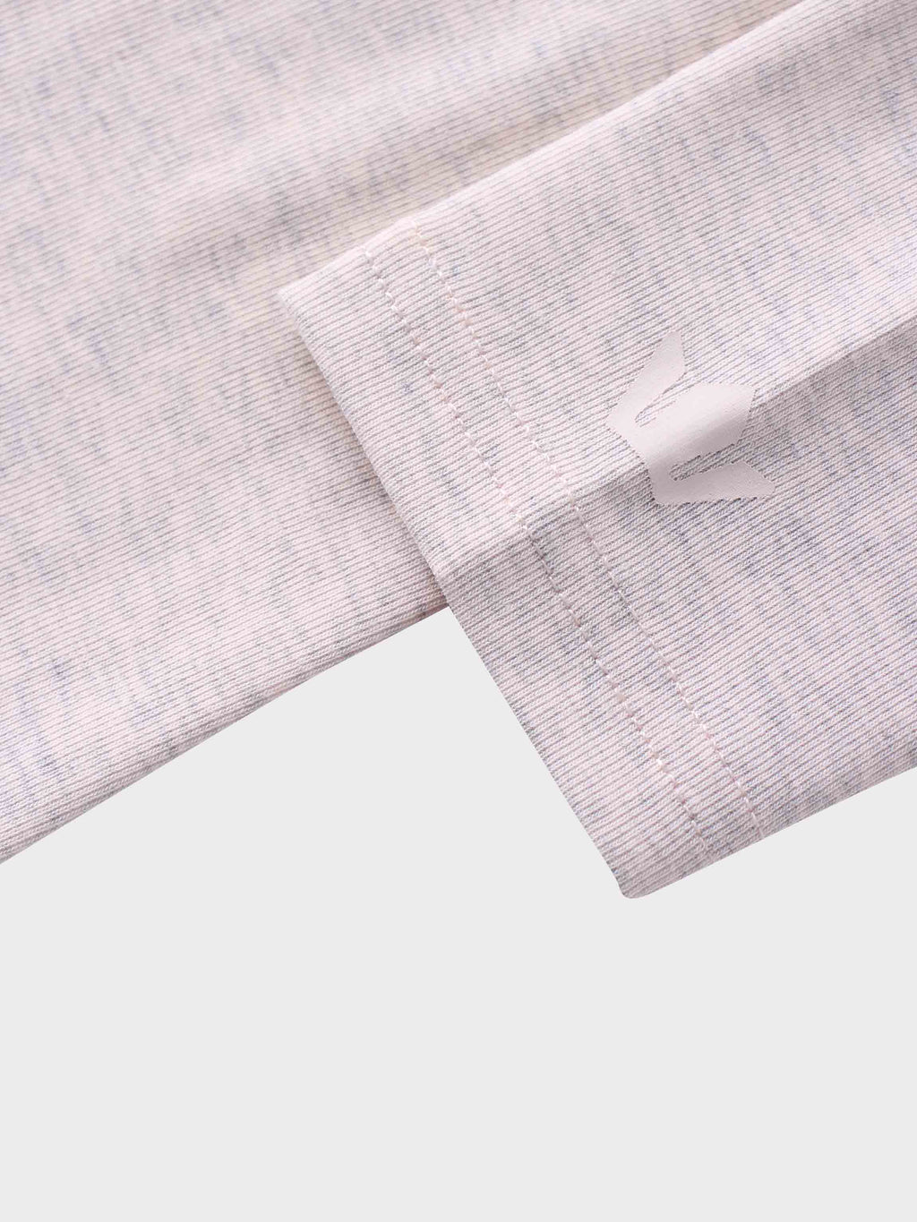 CLASSIC TEE LONG SLEEVE-PINK HEATHERED