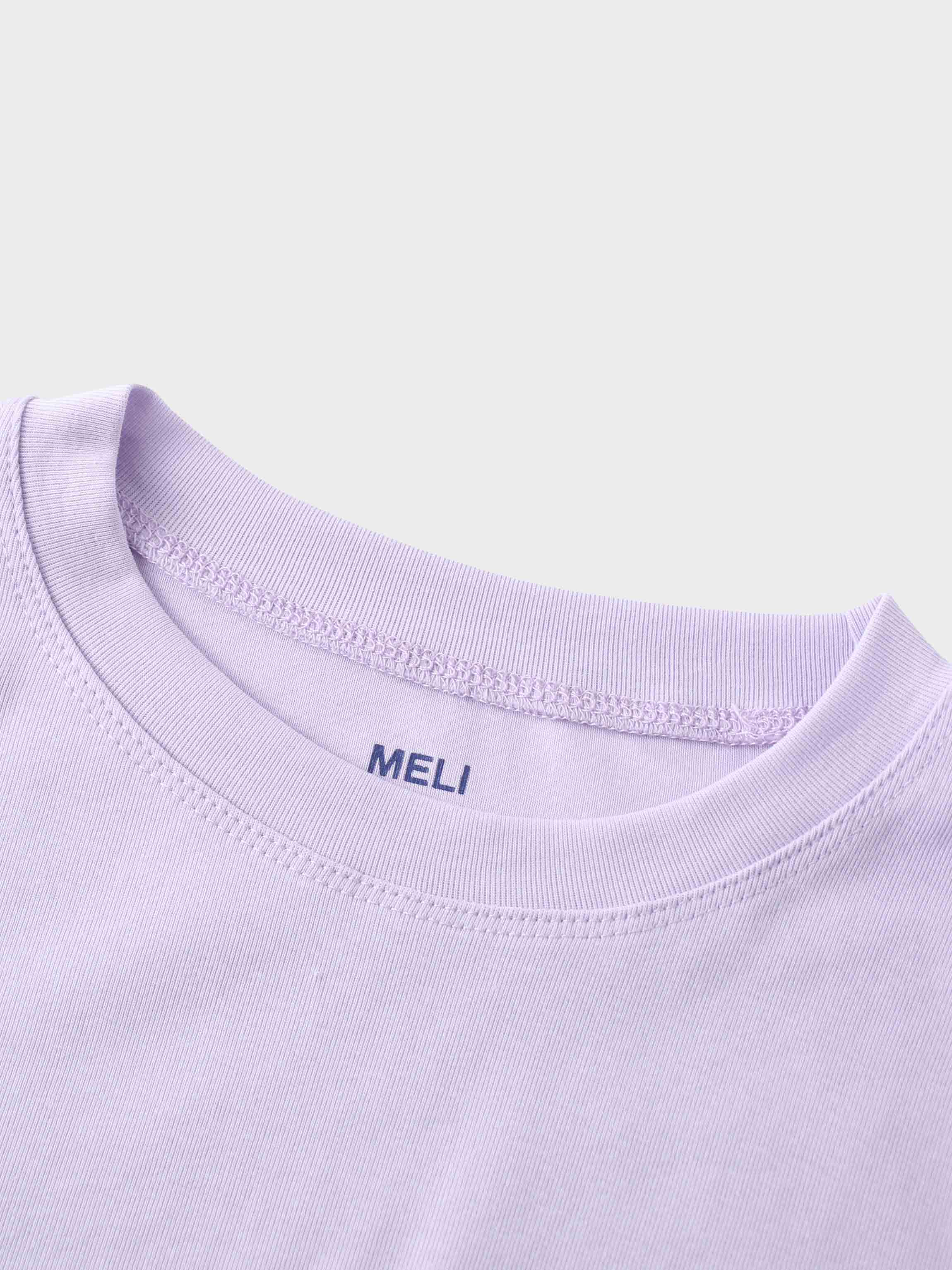 CLASSIC TEE LONG SLEEVE-LIGHT PURPLE