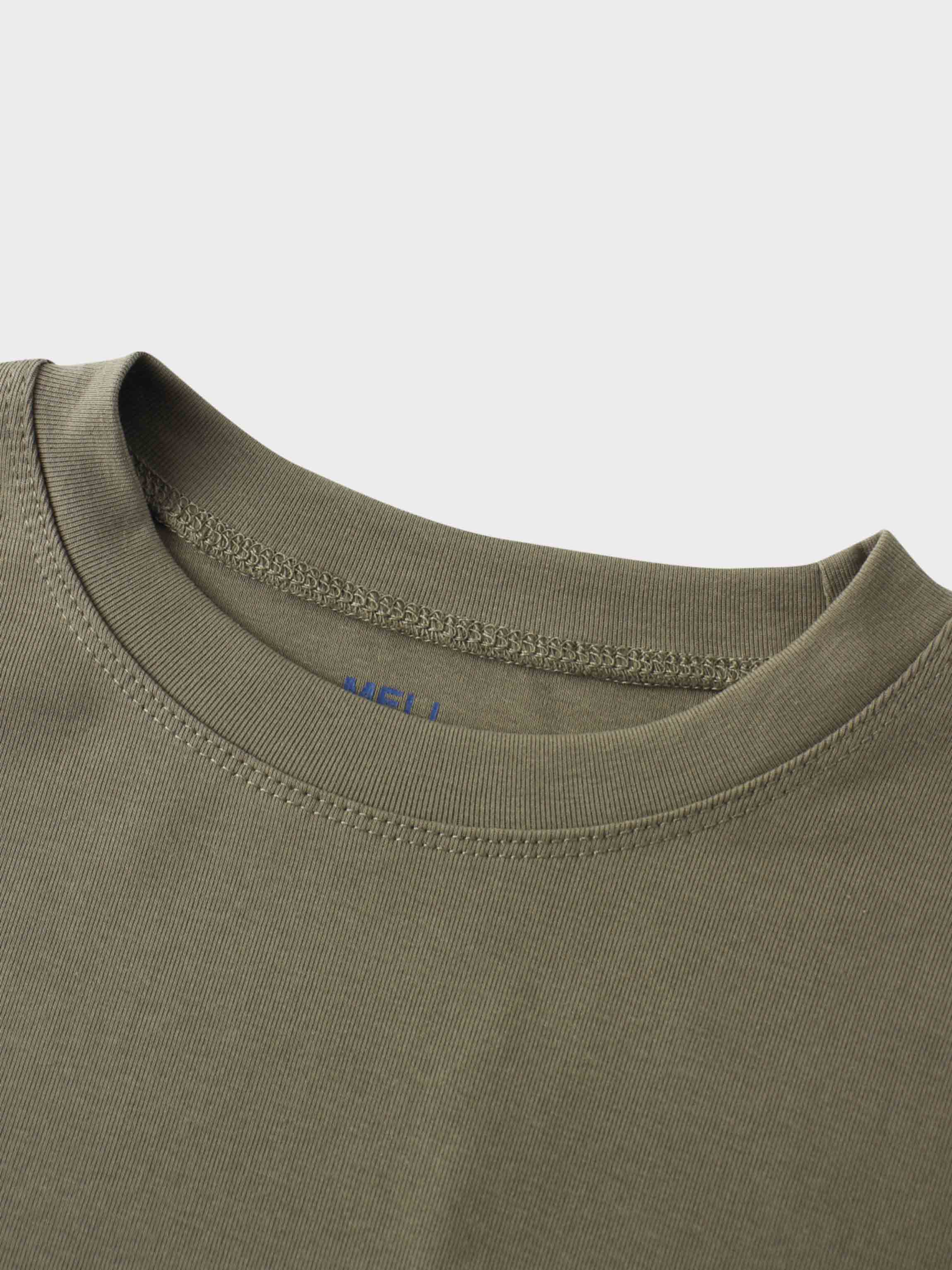 CLASSIC TEE LONG SLEEVE-ARMY GREEN