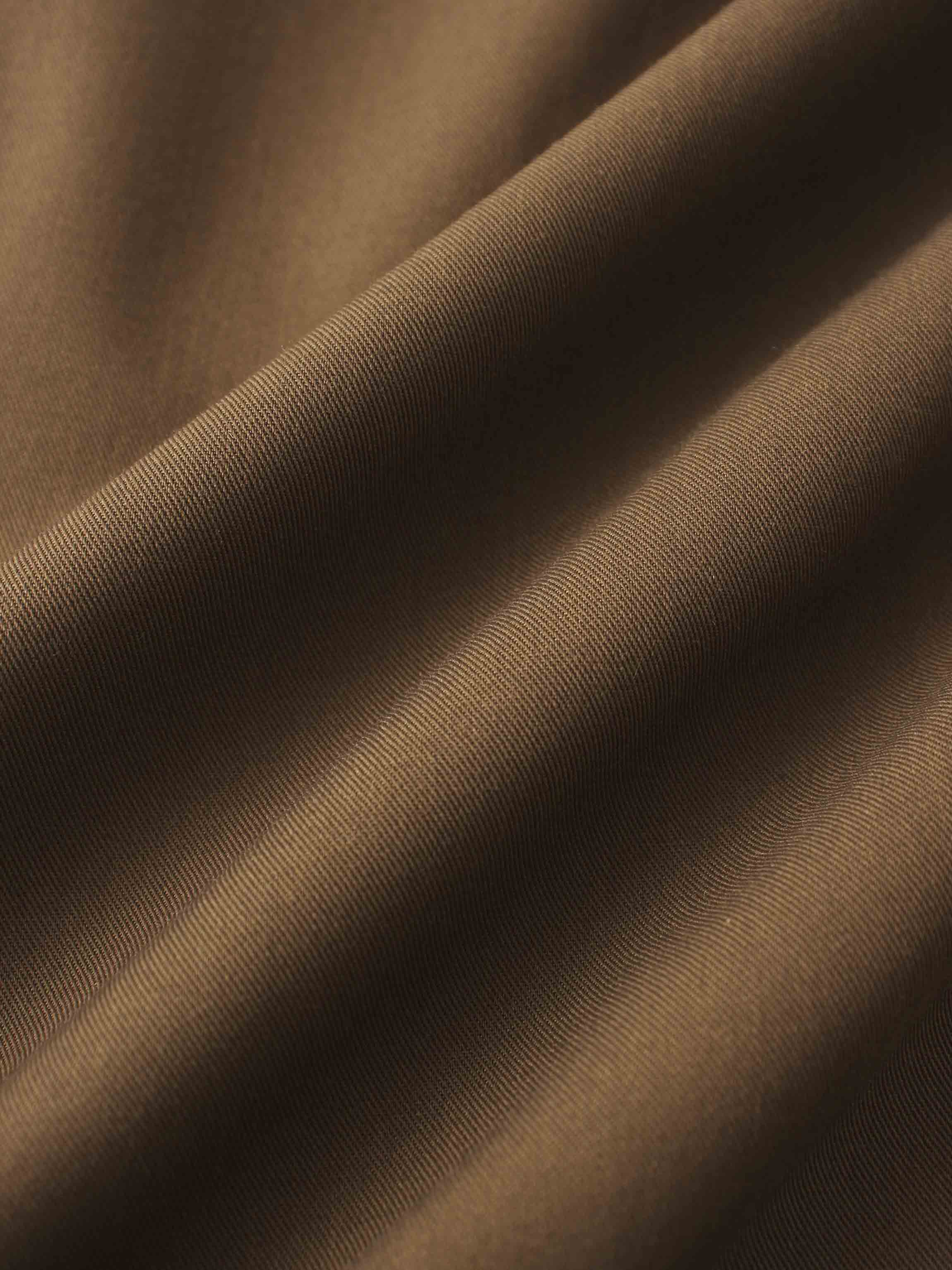 Side Loop Straight Maxi Skirt-Brown