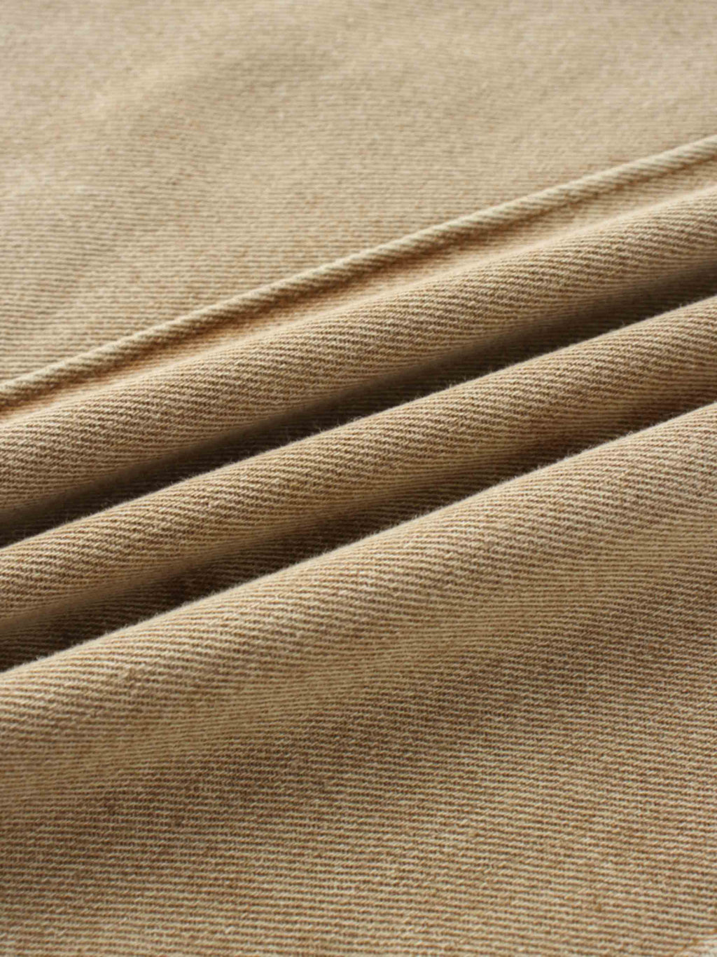 Denim Seamed Skirt-Tan Wash