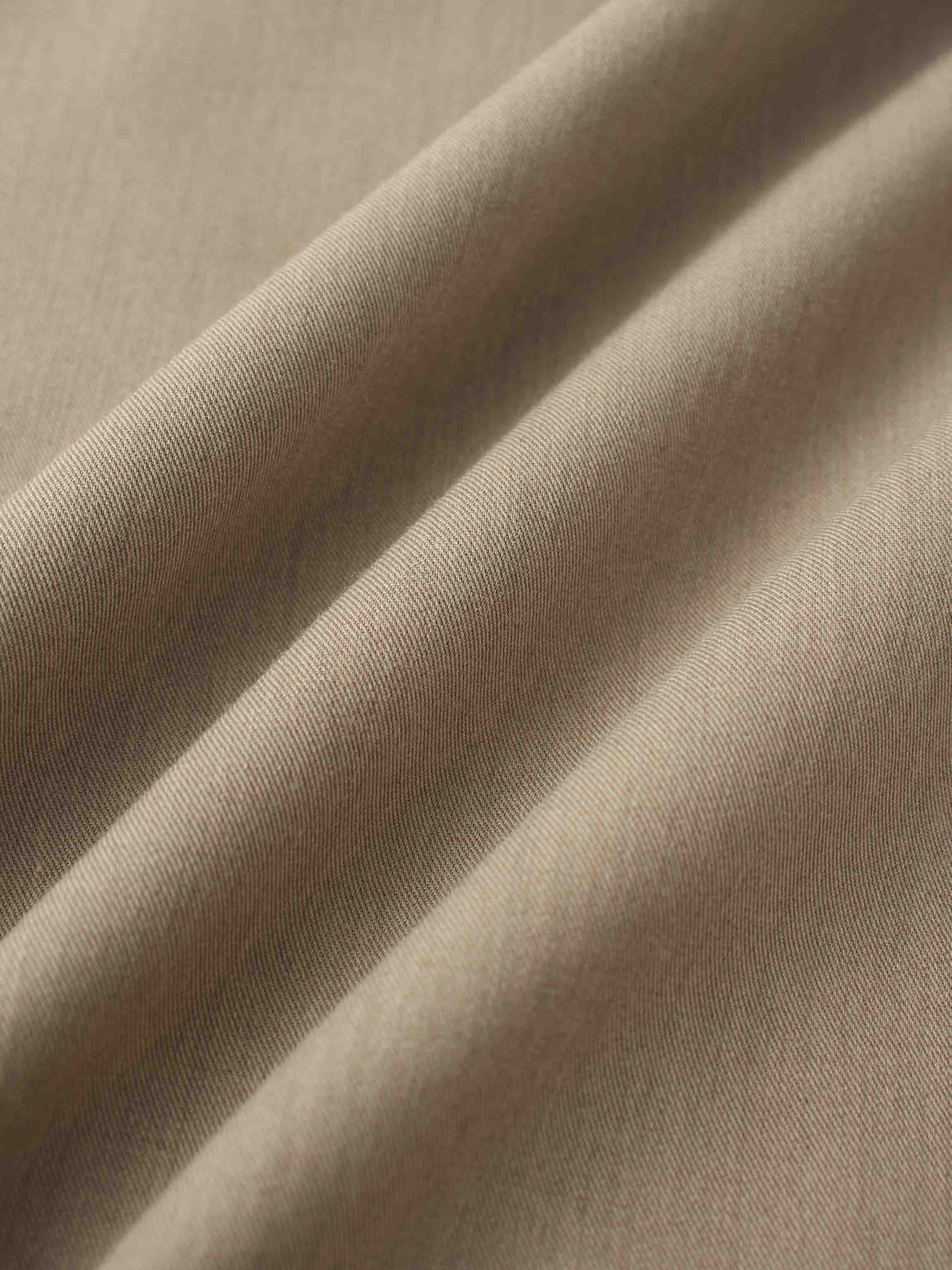 Side Loop Straight Maxi Skirt-Tan