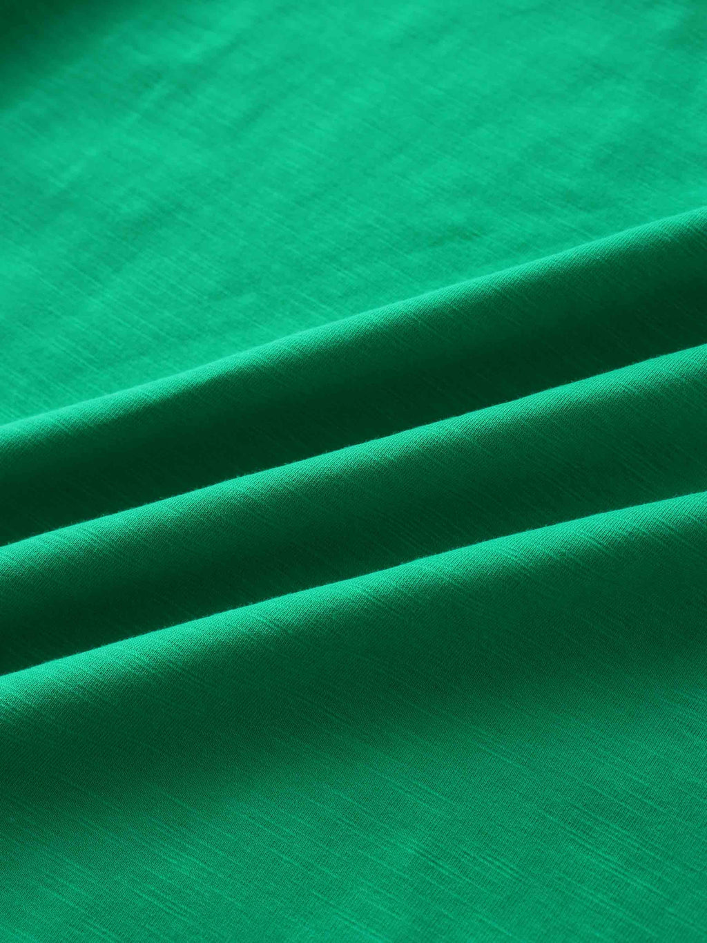 Crew Bomber Tee-Kelly Green