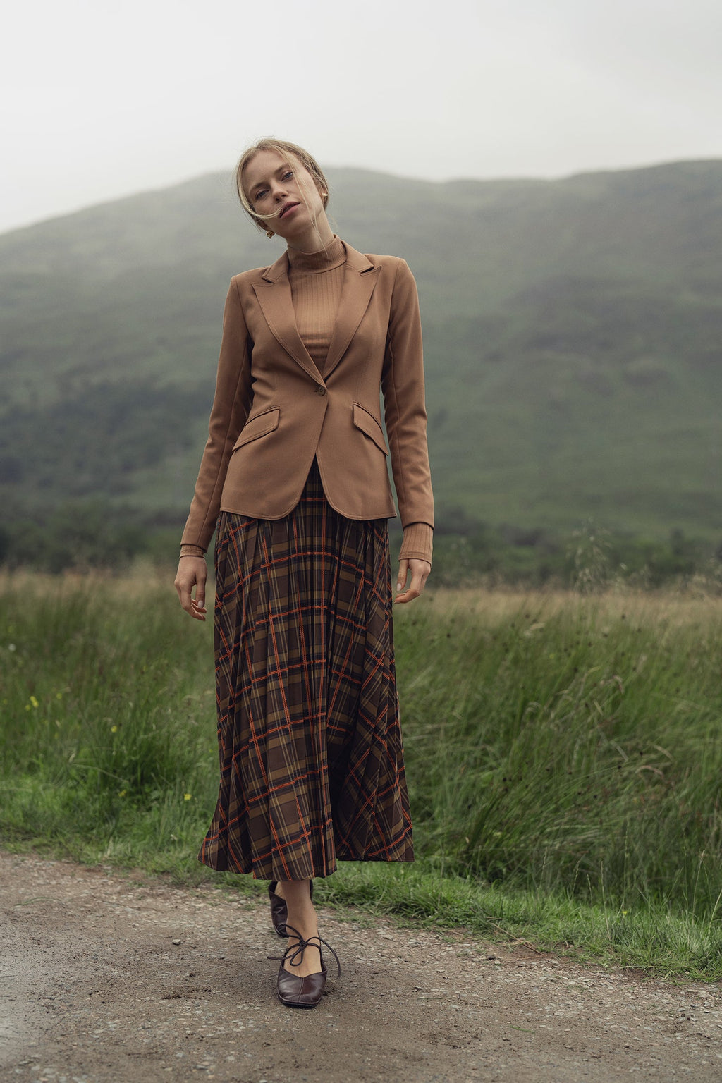 Classic Blazer-Camel